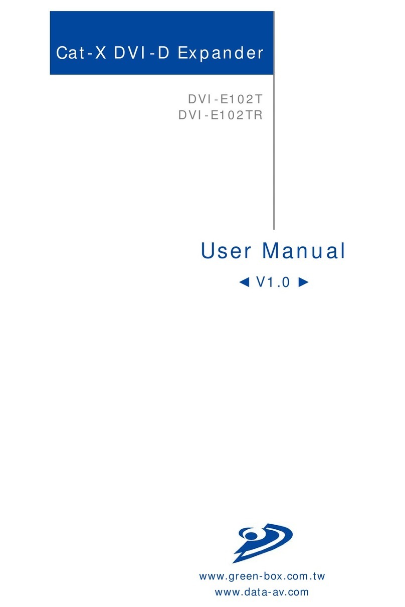 Green-Box Technology DVI-E102T user manual