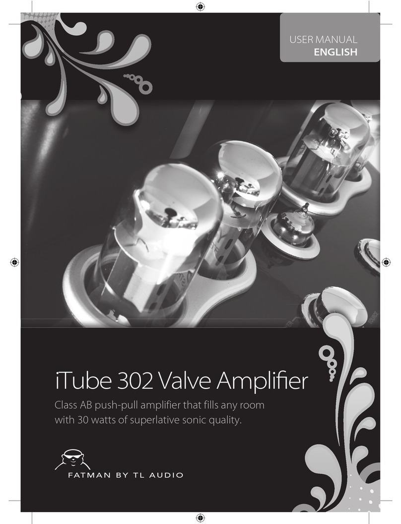 FATMAN iTube 302 Valve Amplifier user manual
