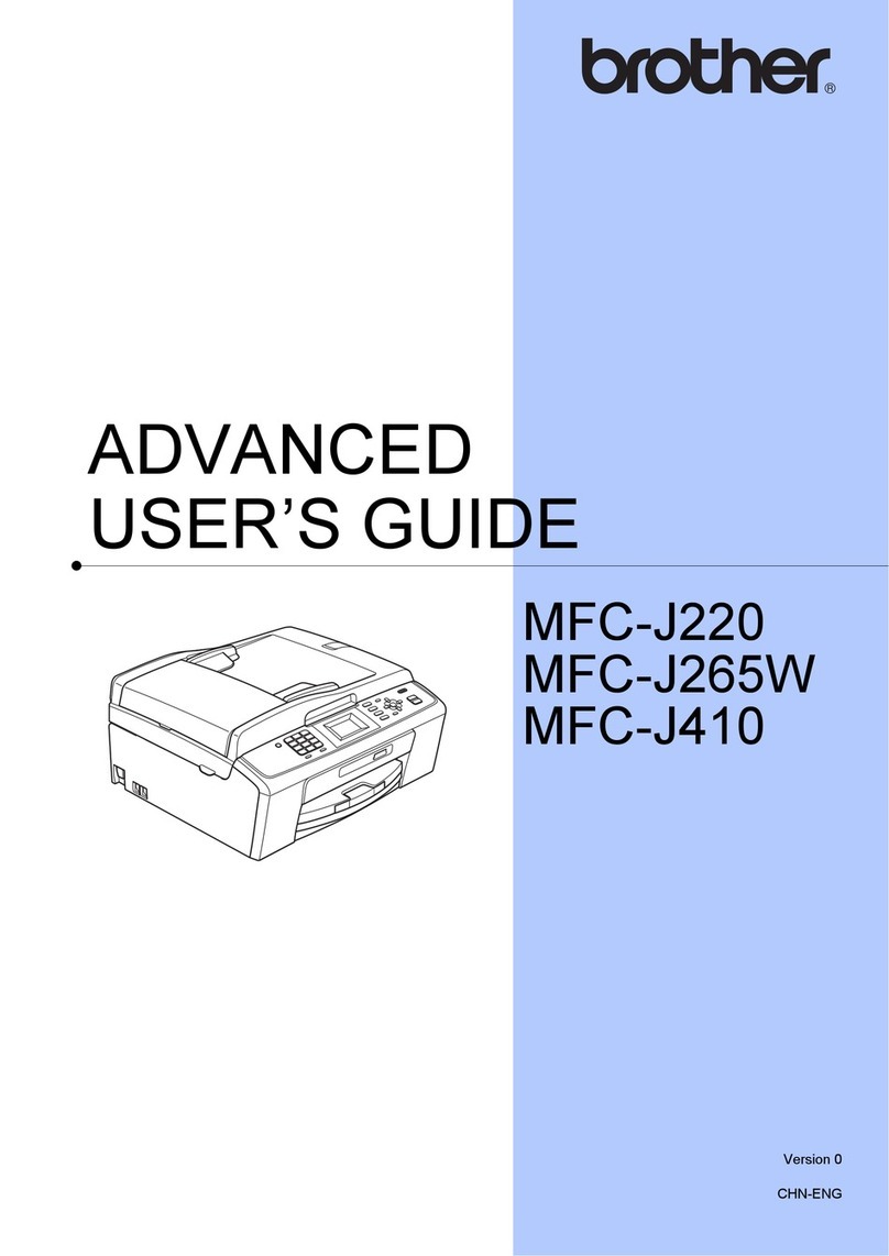 Brother MFC-J265W User manual