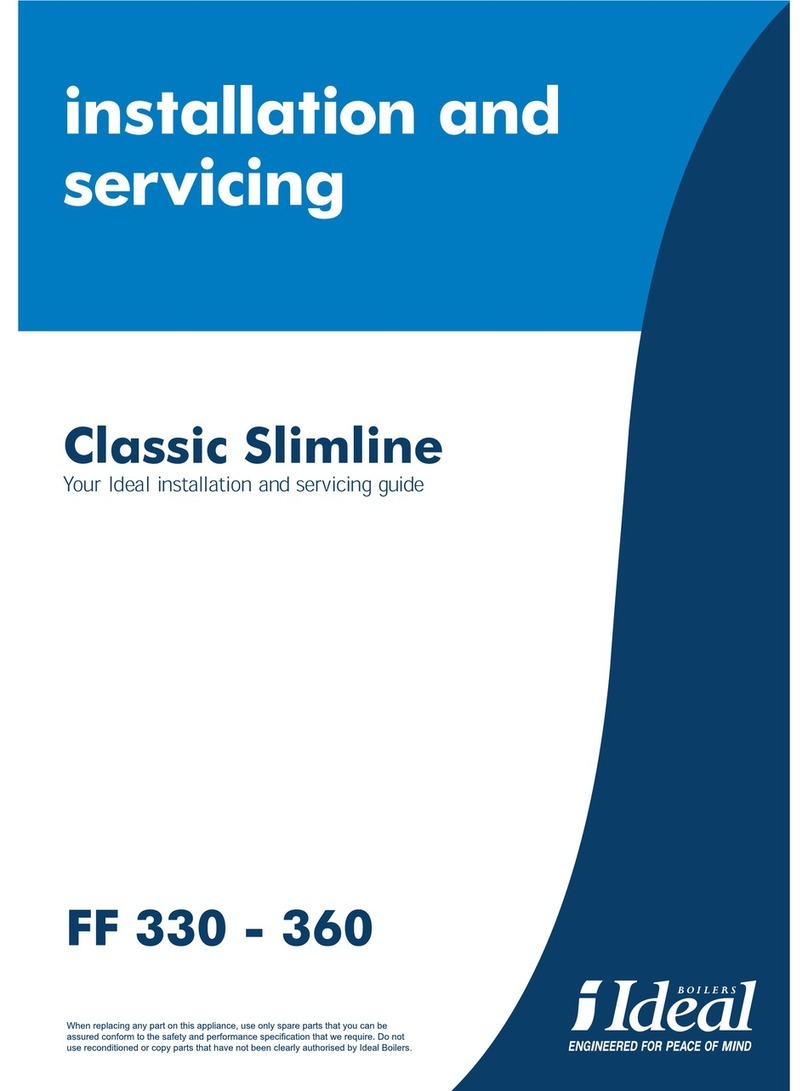 Ideal Boilers Classic FF 360 User manual