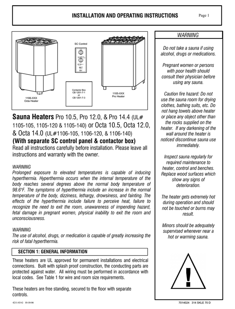 Amerec Pro 14.4 Installation and operating instructions