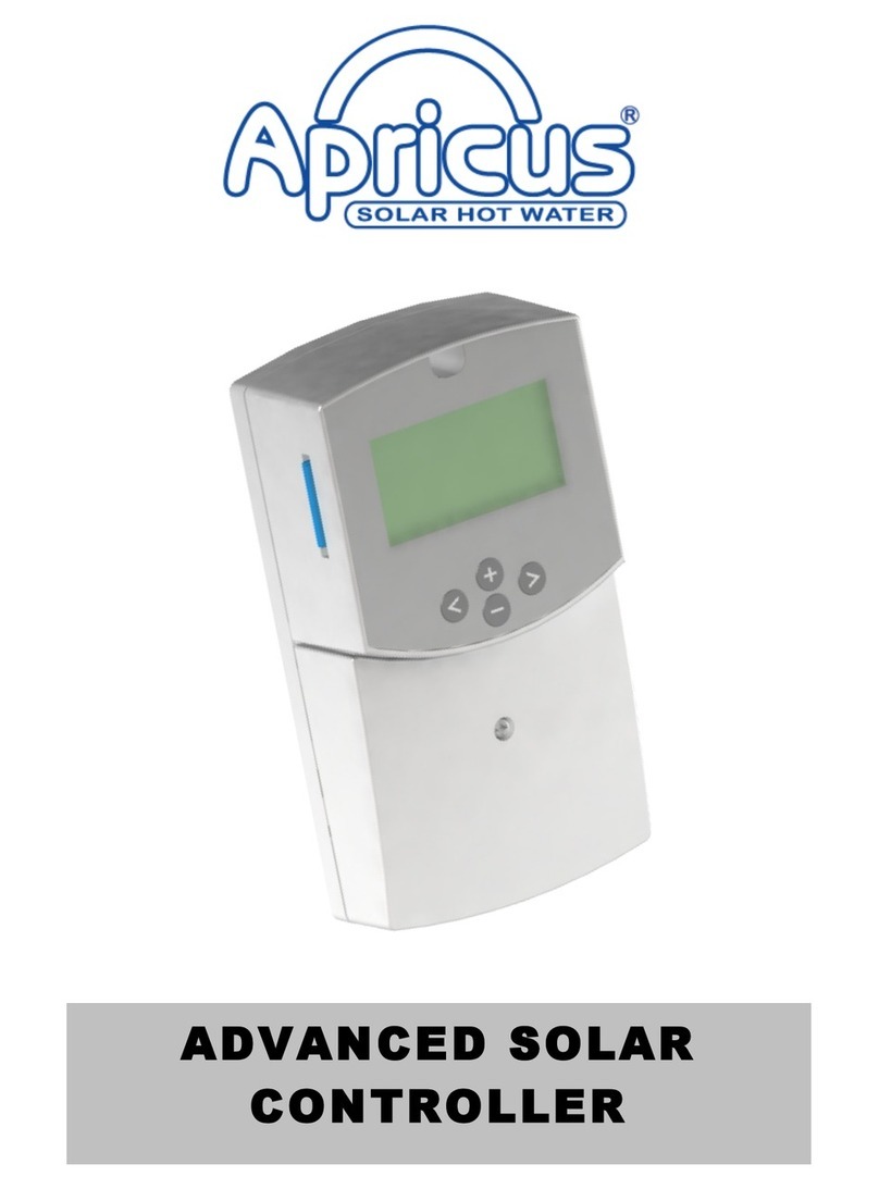 Apricus Advanced solar controller user manual