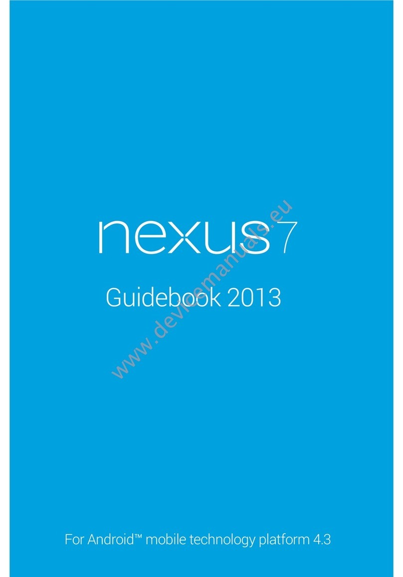 Google Nexus 7 Manual