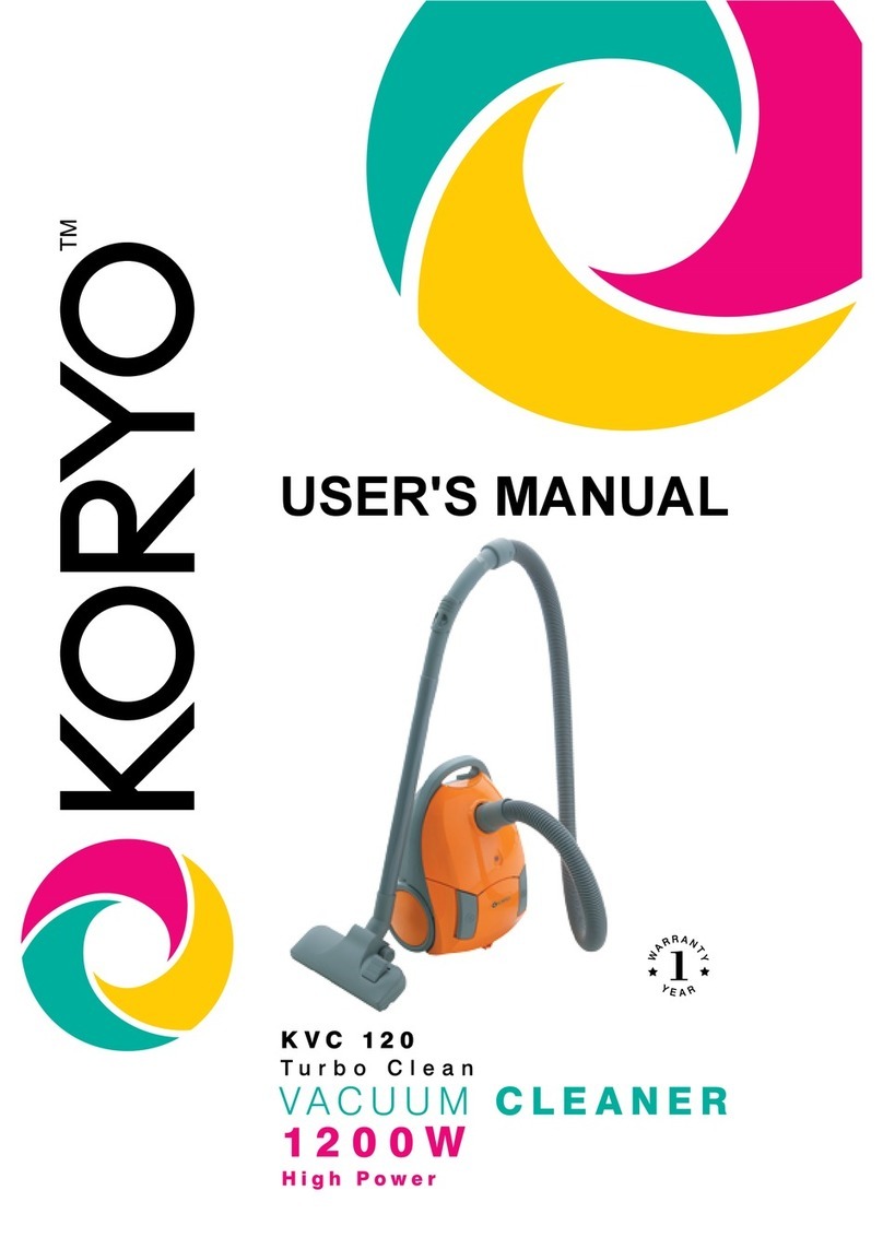 Koryo KVC 120 user manual