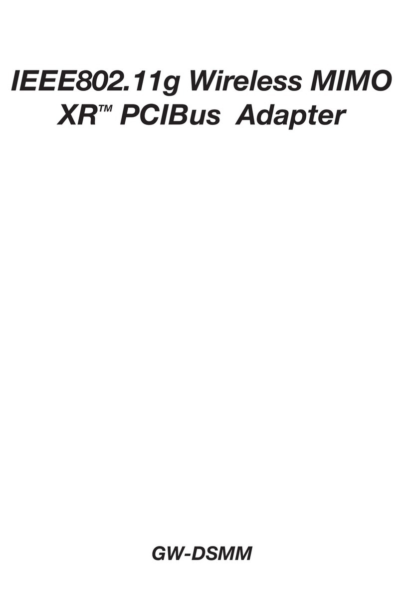 Planex GW-DSMM User manual