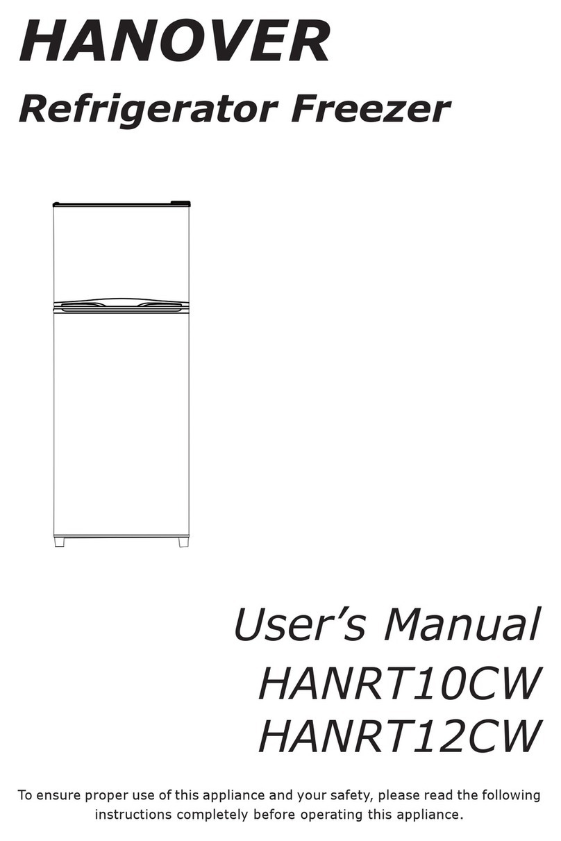 Hanover HANRT10CW user manual