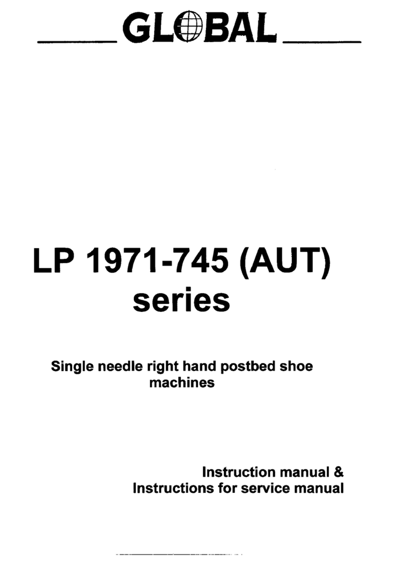 Global LP 19710745 Series Instruction manual & instruction for service manual