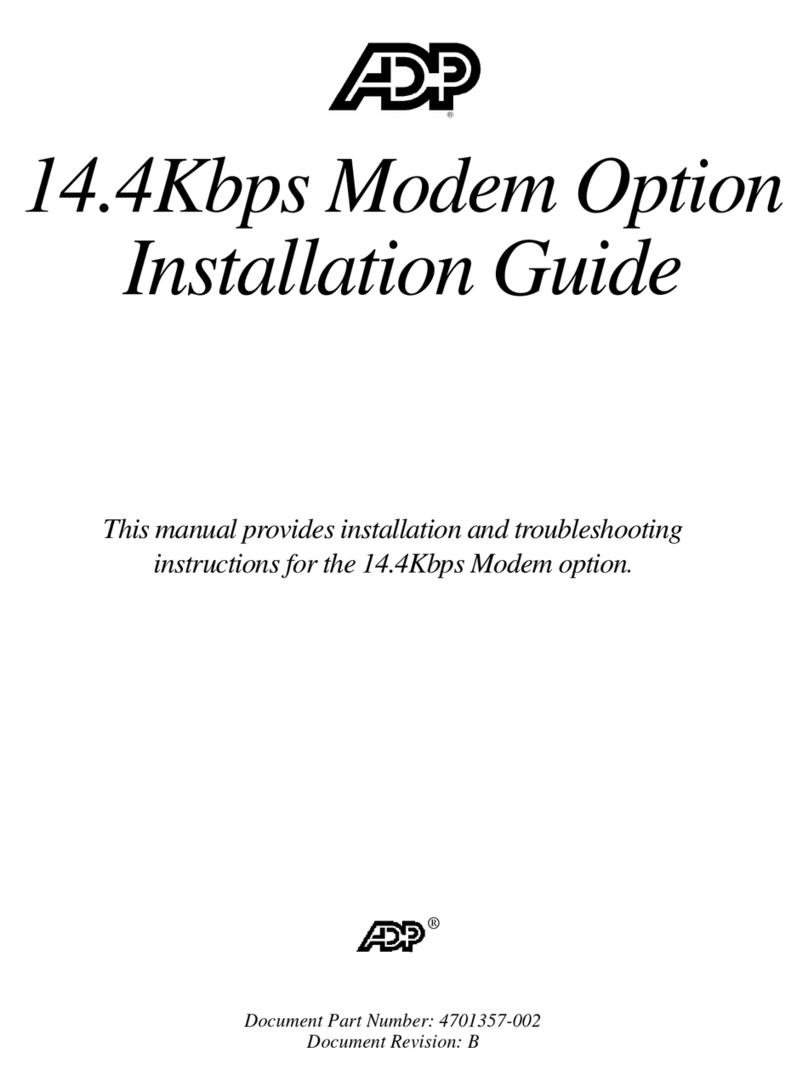 Adp 14.4Kbps installation guide