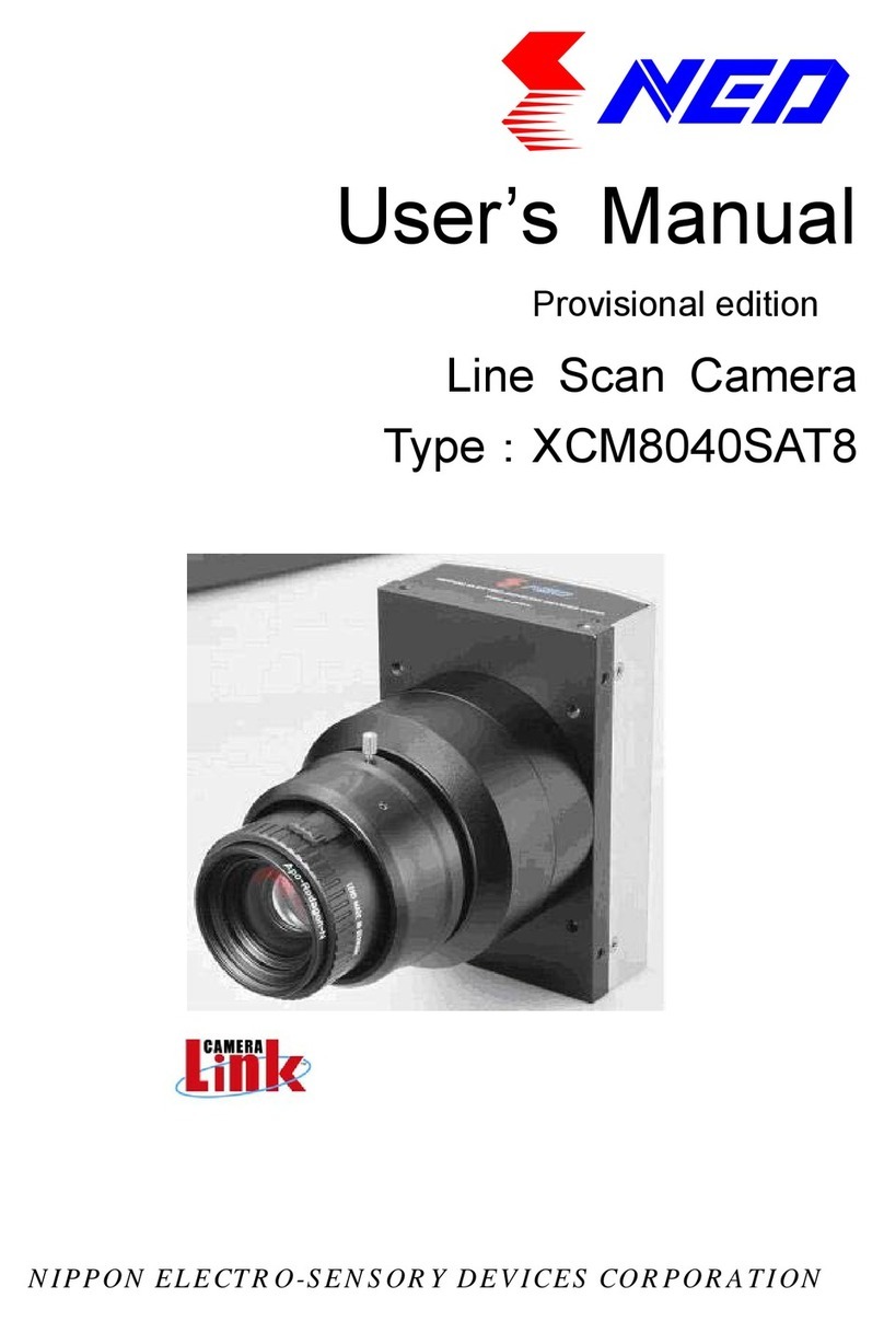 NED XCM8040SAT8 user manual
