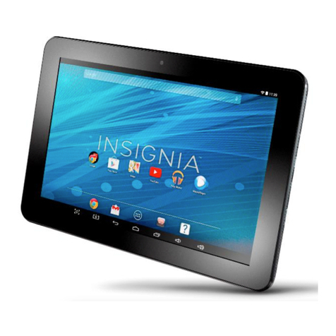 Insignia 10.1" Wi-Fi Android TabletNS-15AT10 User manual