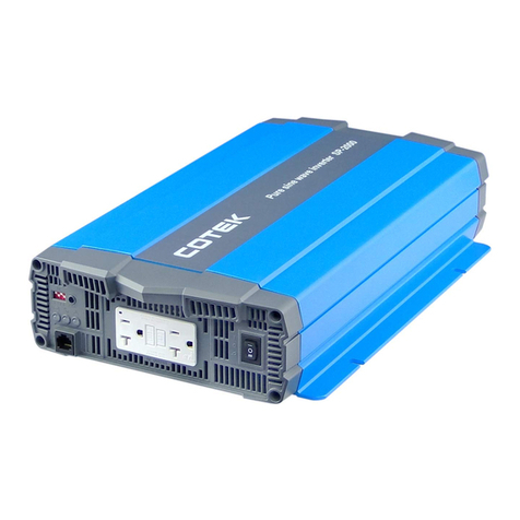 Cotek SK700-112 user manual