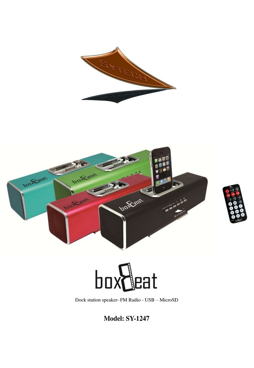 Sytech BoxBeat SY-1247 User manual