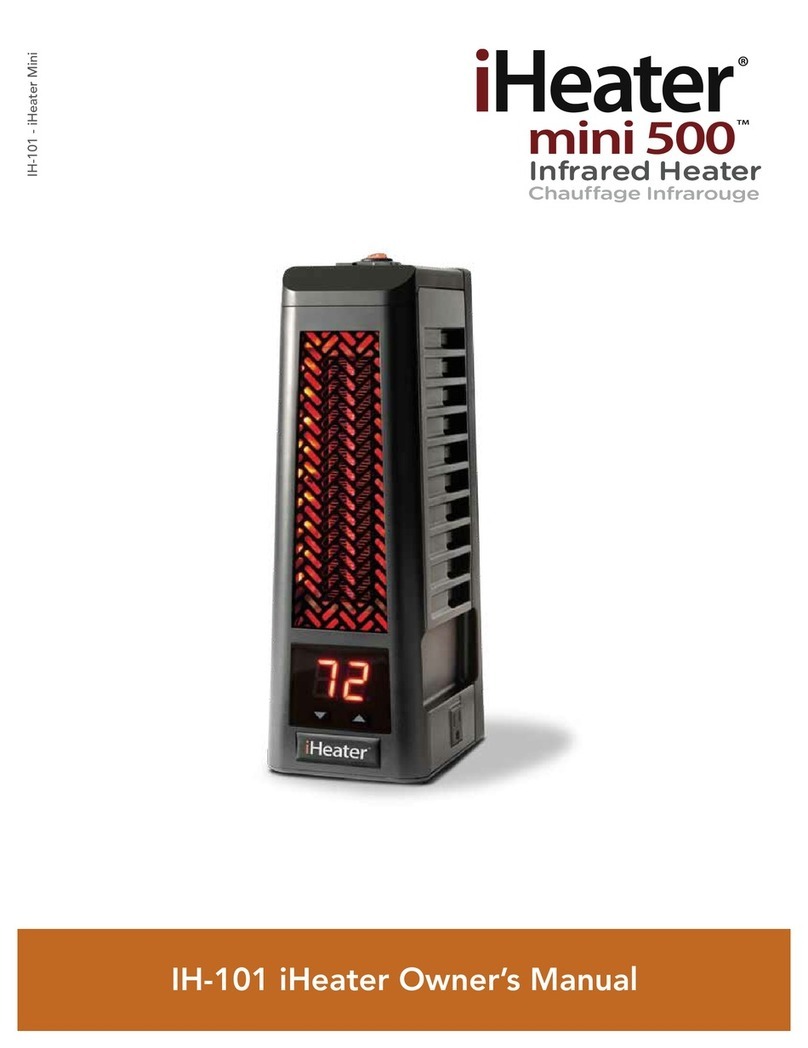 iHeater mini 500 IH-101 owner's manual