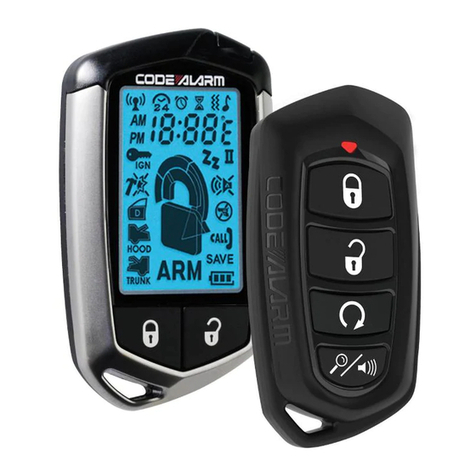 Code Alarm ca6554 User manual