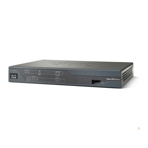 Cisco 800 Series Manual