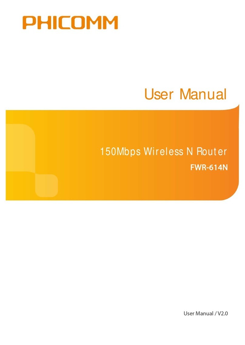 PHICOMM FWR-614N user manual