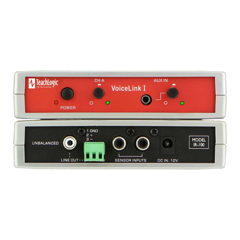 TeachLogic VoiceLink I User manual