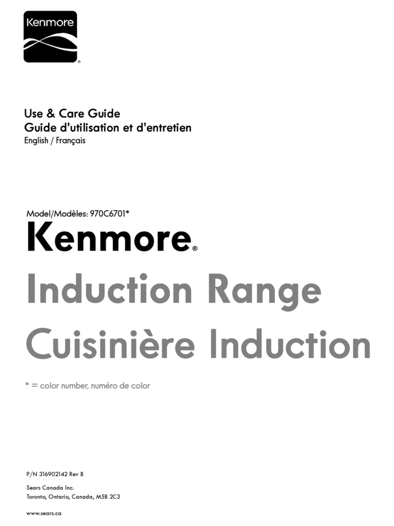 Kenmore 970C6701 Series User manual