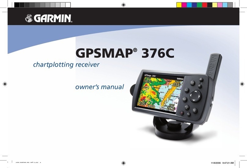 Garmin GPSMAP 376C owner's manual