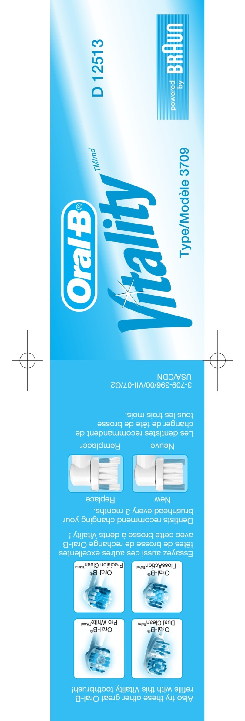 Braun Oral-B Vitality D 12513 user manual