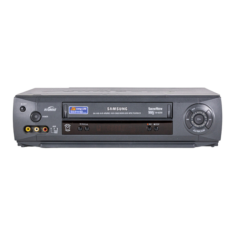 Samsung SV-627X User manual
