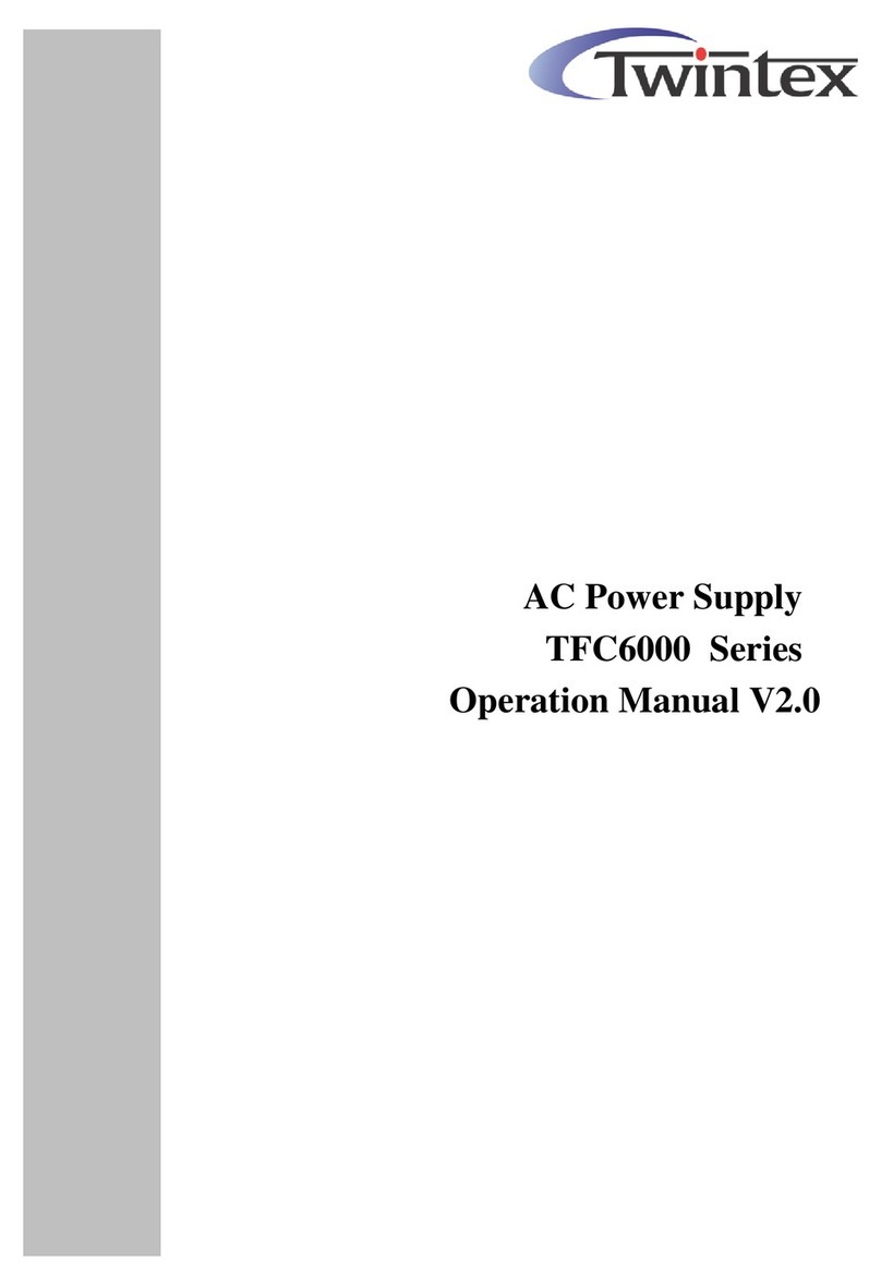twintex TFC6000 Series Operation manual