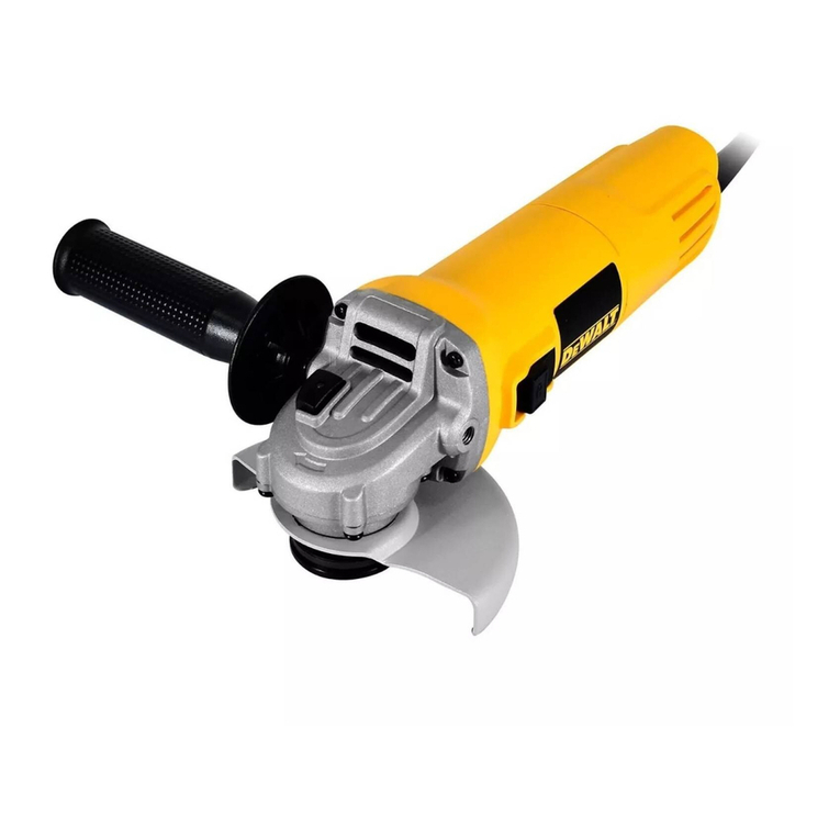 DeWalt DWE4010 instruction manual