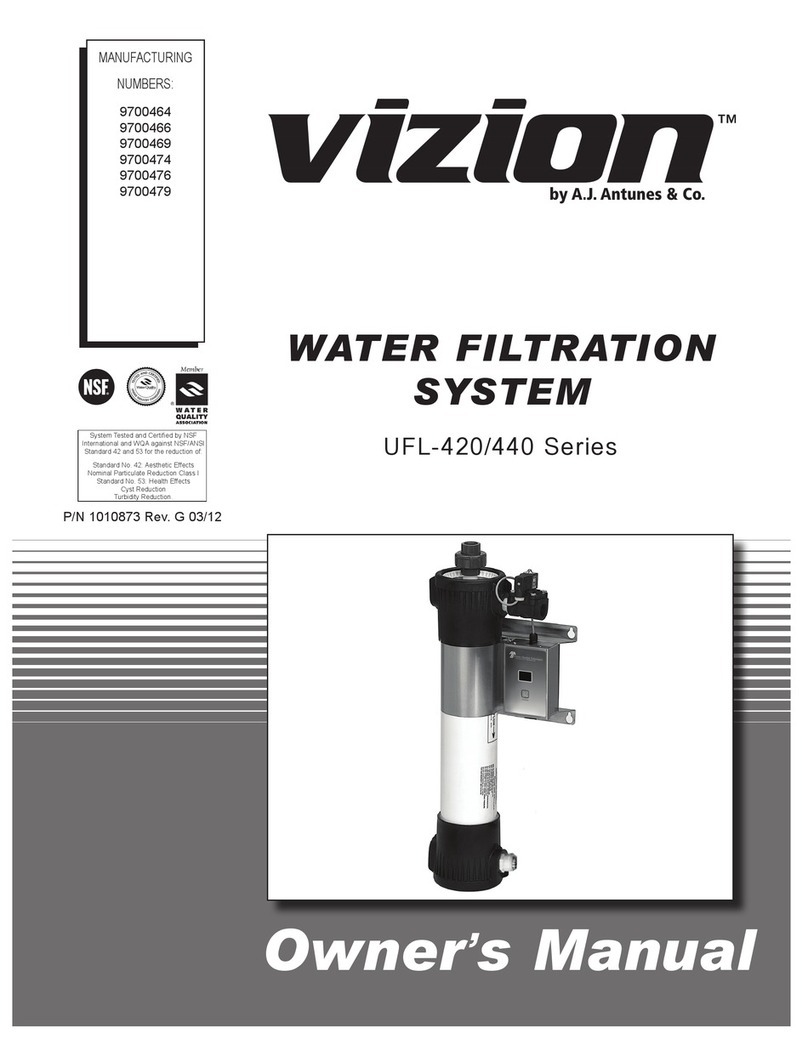 Vizion UFL-420 series owner's manual
