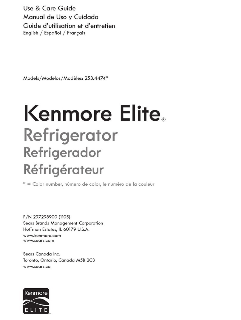 Kenmore 253.4474 Use & care guide