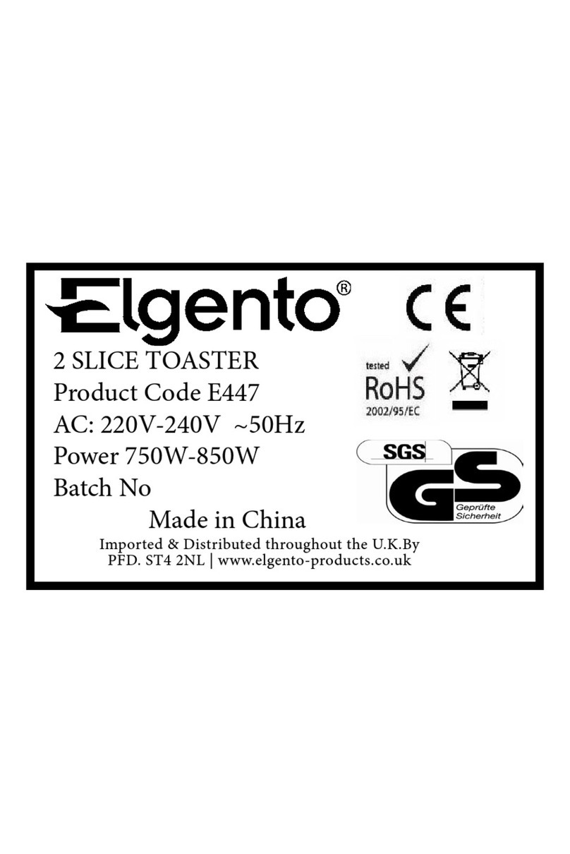 Elgento E447 instruction manual