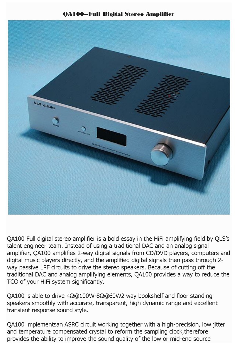 Qls QA100 quick start guide