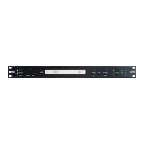 Rane AD22S Operator's manual