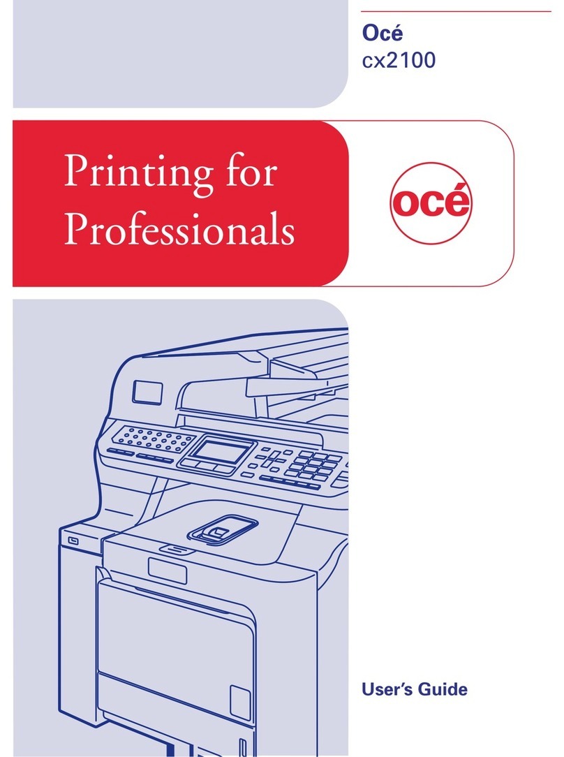 Oce cx2100 user guide