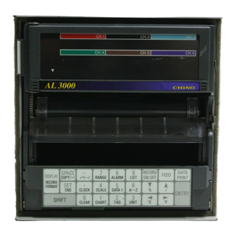 Chino AL3000 SERIES instructions