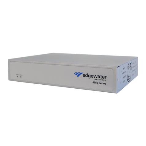 Edgewater Networks EdgeMarc 4550 quick start guide