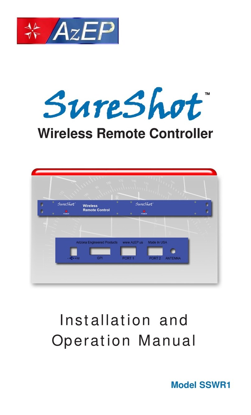 AzEP SureShot Installation and operation manual