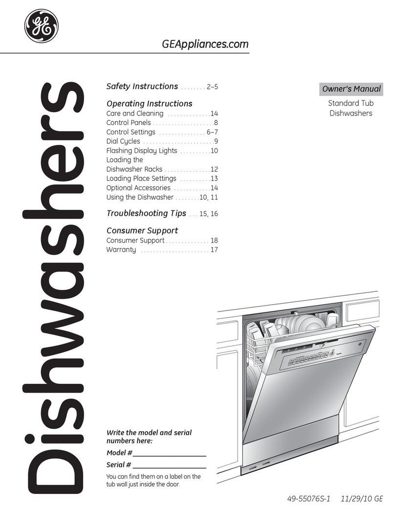 Moffat MSD2100VWW User manual