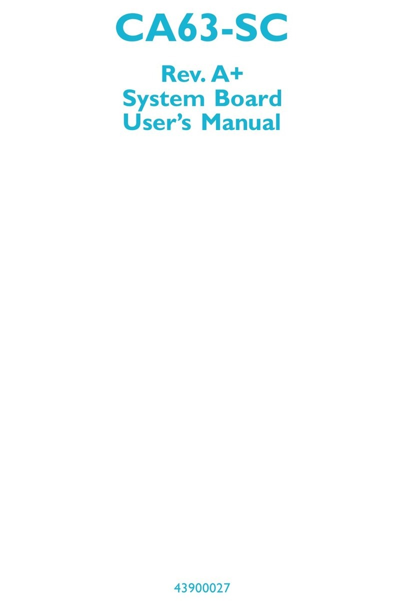 DFI CA63-SC User manual