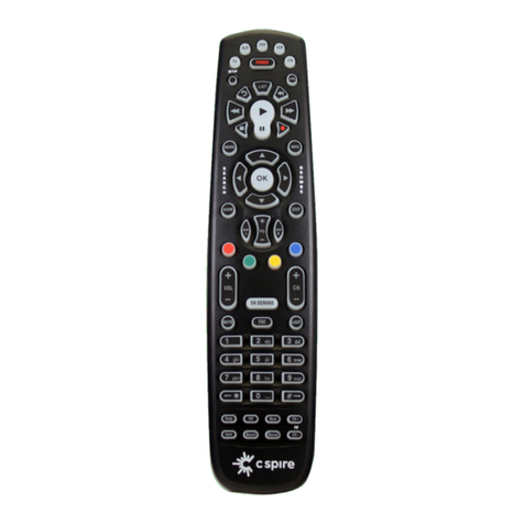 CSPIRE TV Remote Control & DVR user guide