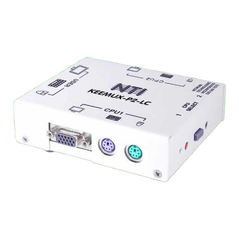 NTI KEEMUX-P2-LC Installation & user guide NTI KEEMUX-P2-LC Installation & user guide