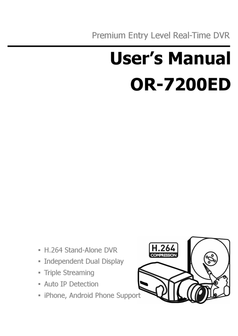 Orion Technology OR-7200ED user manual