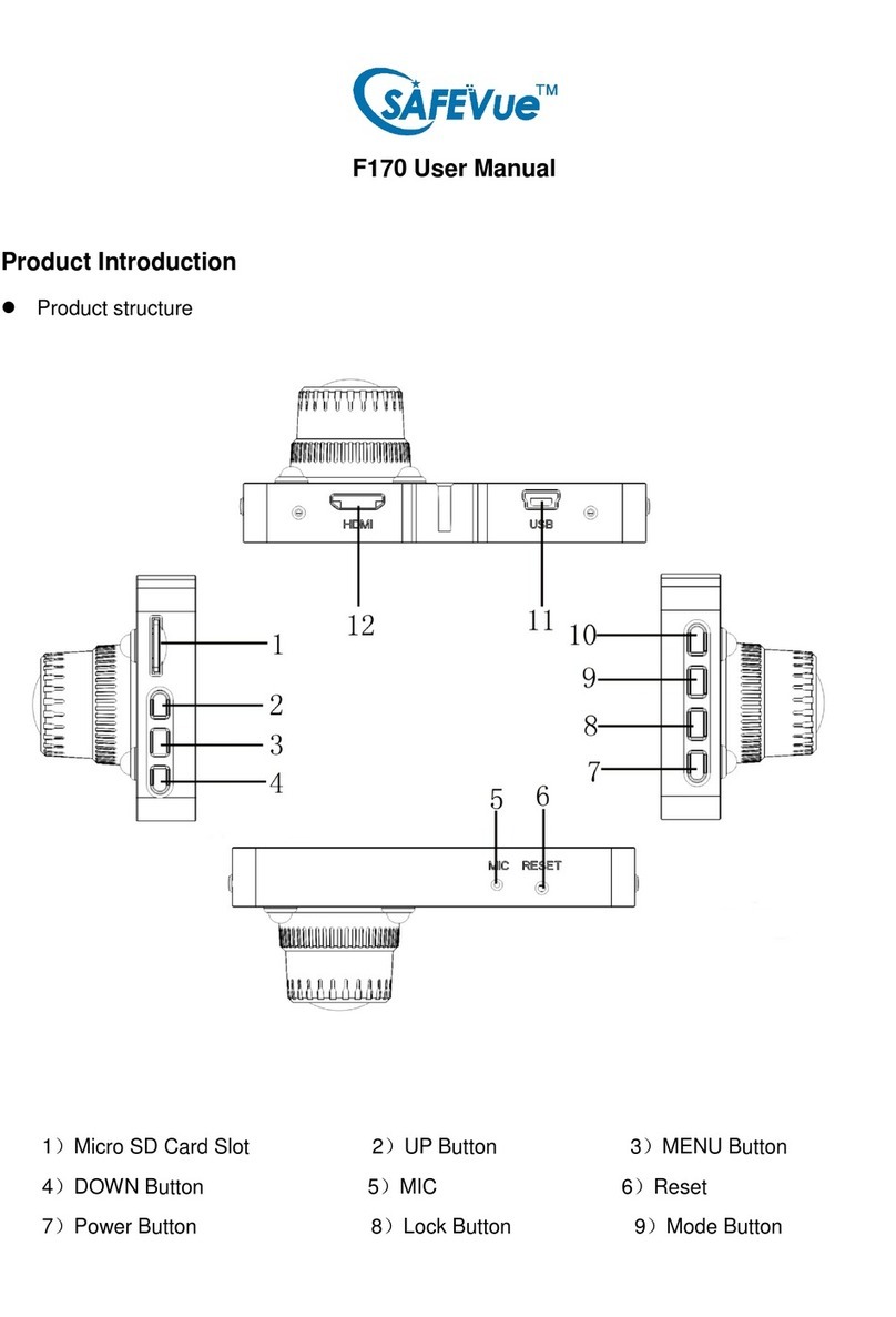 Safevue F170 user manual