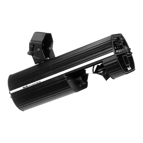 Martin RoboScan Pro 518 user manual