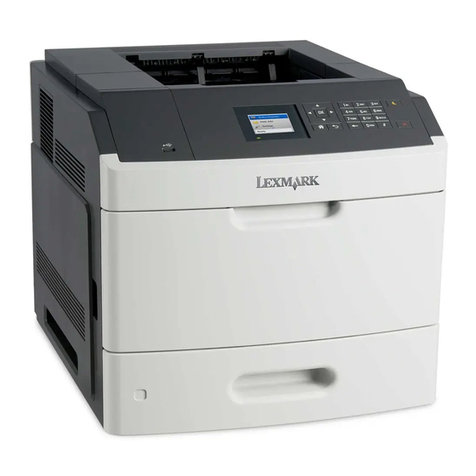 Lexmark MS81 Series User manual
