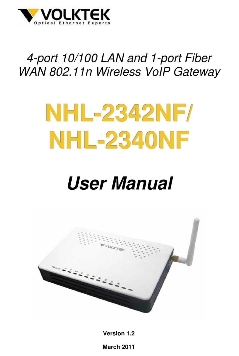 VOLKTEK NHL-2340NF user manual