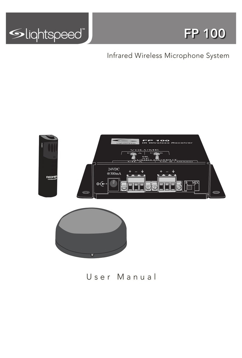 Lightspeed FP 1000 user manual