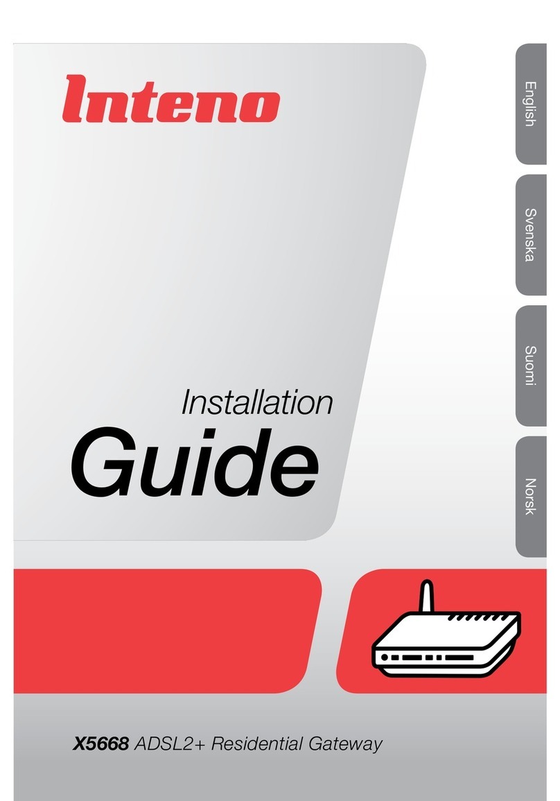 Inteno X5668 installation guide