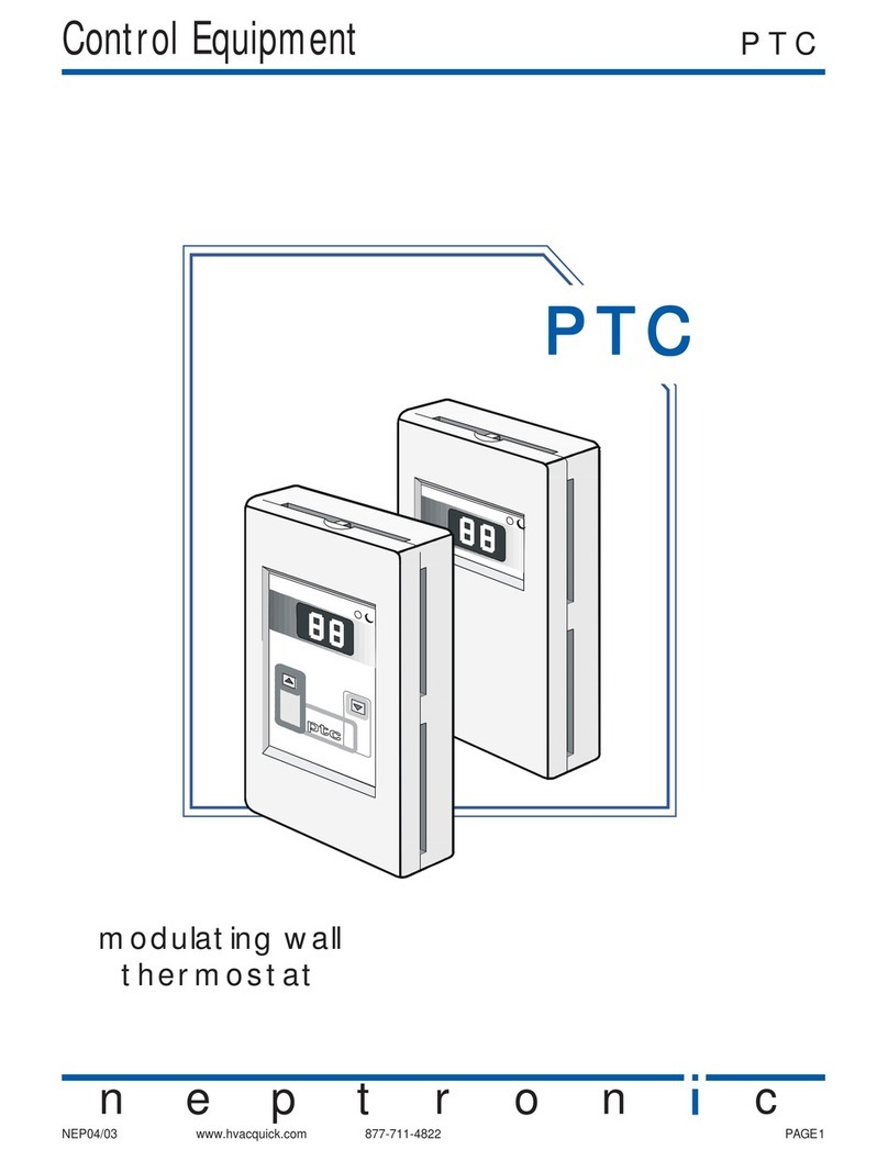 Neptronic PTC User manual