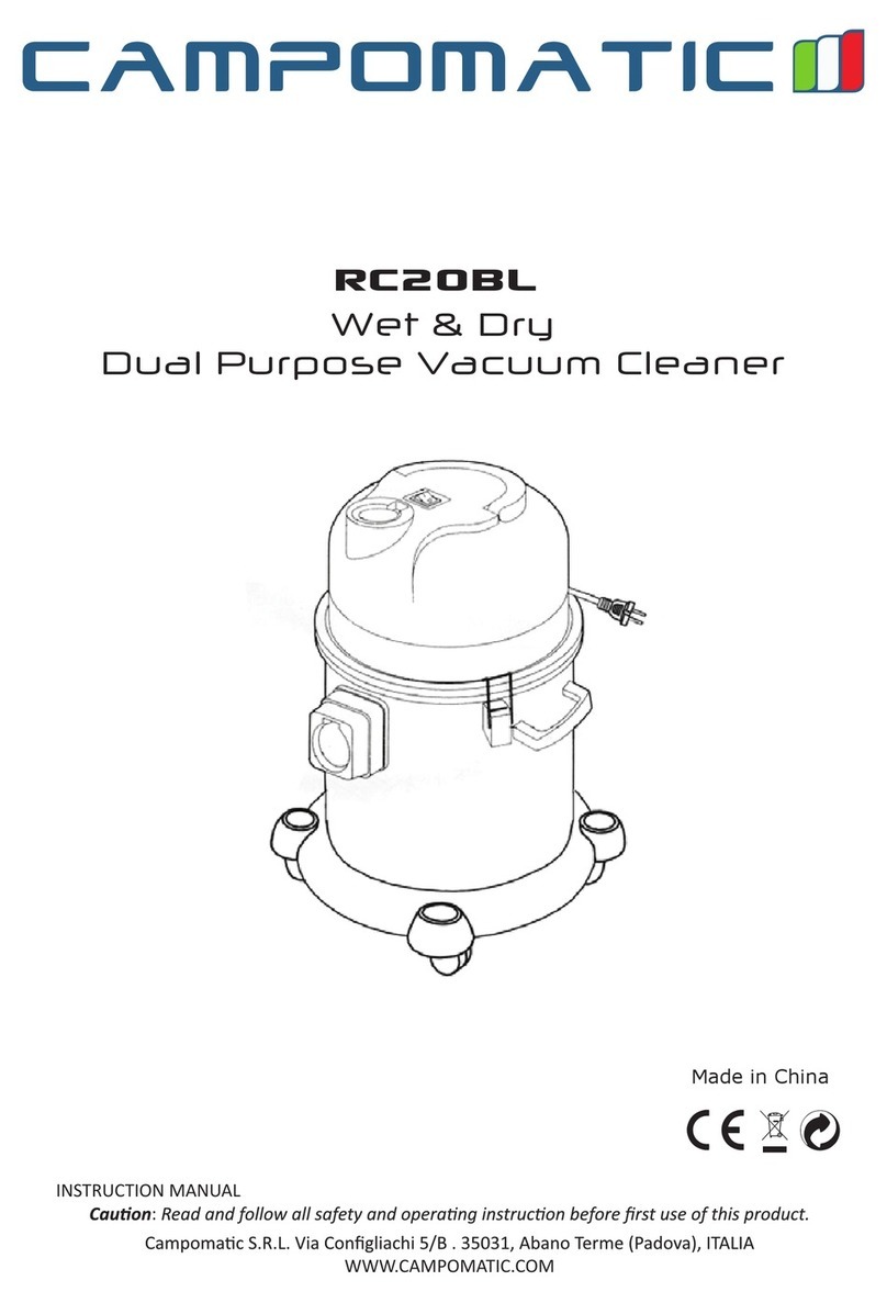 Campomatic RC20BL instruction manual Campomatic RC20BL instruction manual
