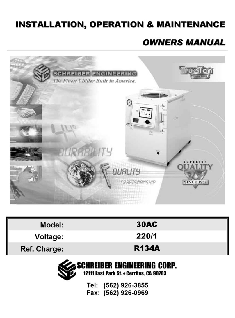 Schreiber Engineering 30AC Installation operation & maintenance